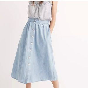 Madewell palisades skirt